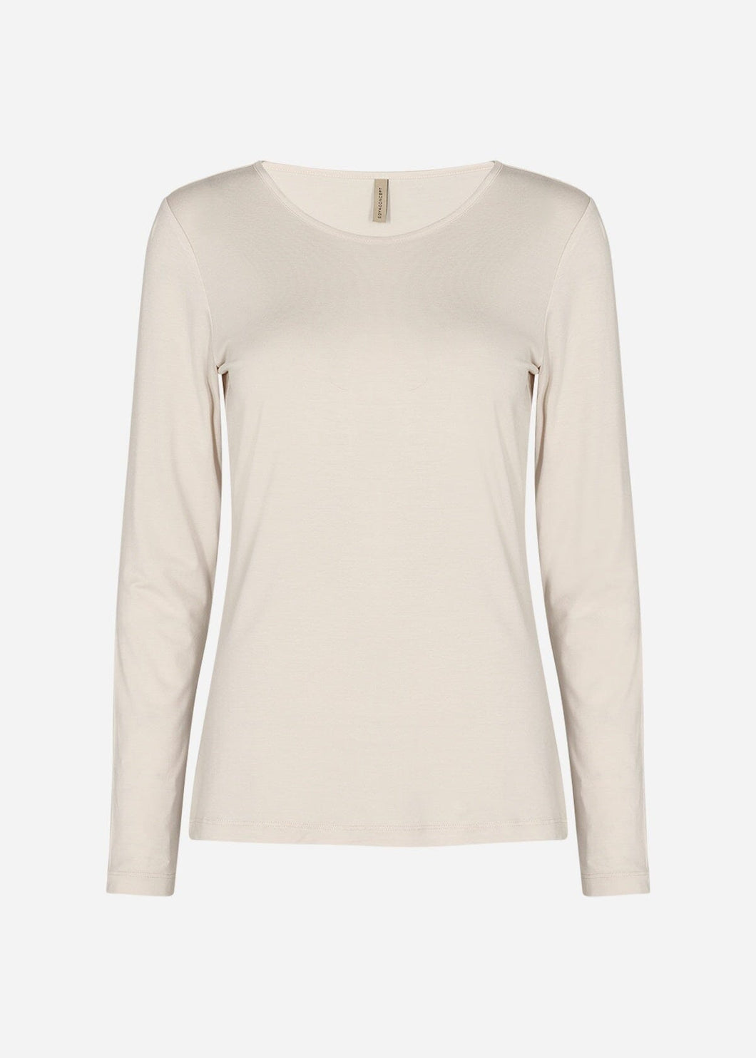 Marica Long Sleeve T-Shirt in Cream T-Shirt Soyaconcept 