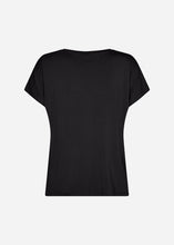 Load image into Gallery viewer, Marica Short Sleeve T-Shirt in Black T-Shirt Soyaconcept 
