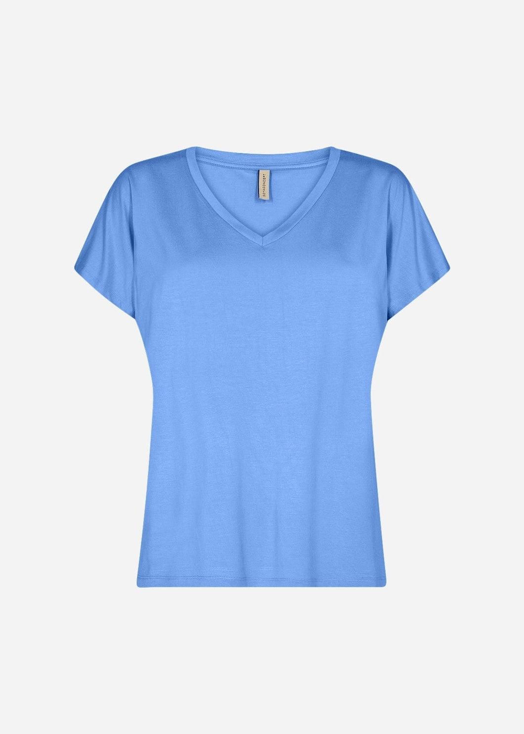 Marica Short Sleeve T-Shirt in Bright Blue T-Shirt Soyaconcept 
