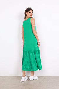 Marica Stretchy Dress in Green Dress Soyaconcept 