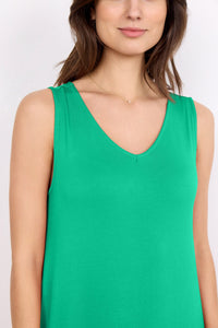 Marica Stretchy Dress in Green Dress Soyaconcept 