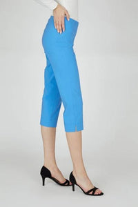 Marie Capri Trouser in Blue Trousers Robell 