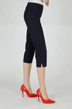 Load image into Gallery viewer, Marie Capri Trouser in Navy Trousers Robell 
