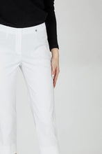 Load image into Gallery viewer, Marie Capri Trouser in White Trousers Robell 
