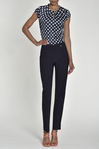 Marie Classic Trouser in Navy Trousers Robell 