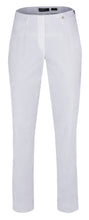 Load image into Gallery viewer, Marie Stretch Trouser in White Trousers Robell 

