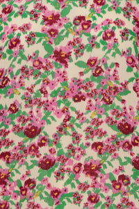 Marrakech AOP Blouse in Structured Flower Mix1 Pink Blouse Ichi 