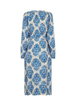 Load image into Gallery viewer, Melene Dress in Bright Blue Combi Dress Soyaconcept 
