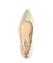 Load image into Gallery viewer, Metal Cervo Heeled Shoe in Light Cream Footwear Gabor 
