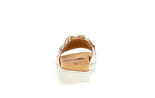 Load image into Gallery viewer, Metal Cervo Sandals in Gold Footwear Gabor 
