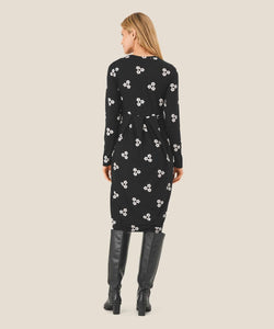 Namoli Long Sleeve Dress in Black Dress Masai 