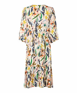 Nette 3/4 sleeve Dress in Whitecap Dress Masai 