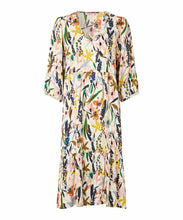 Load image into Gallery viewer, Nette 3/4 sleeve Dress in Whitecap Dress Masai 
