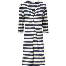 Load image into Gallery viewer, Nibi 3/4 sleeve Dress in Navy Blazer Dress Masai 
