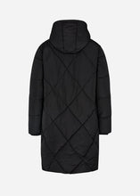 Load image into Gallery viewer, Nina Puff with Hood Jacket in Black Coat Soyaconcept 
