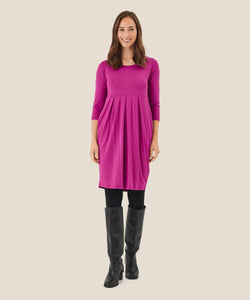 Noma 3/4 Sleeve Dress in Wild Aster Dress Masai 
