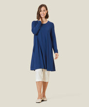 Load image into Gallery viewer, Nopi Long sleeve Dress in Medieval blue Dress Masai 
