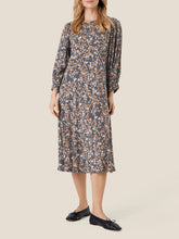 Load image into Gallery viewer, Nukai Long sleeve Dress in Maritime Blue - Renaissance Boutiques Ireland

