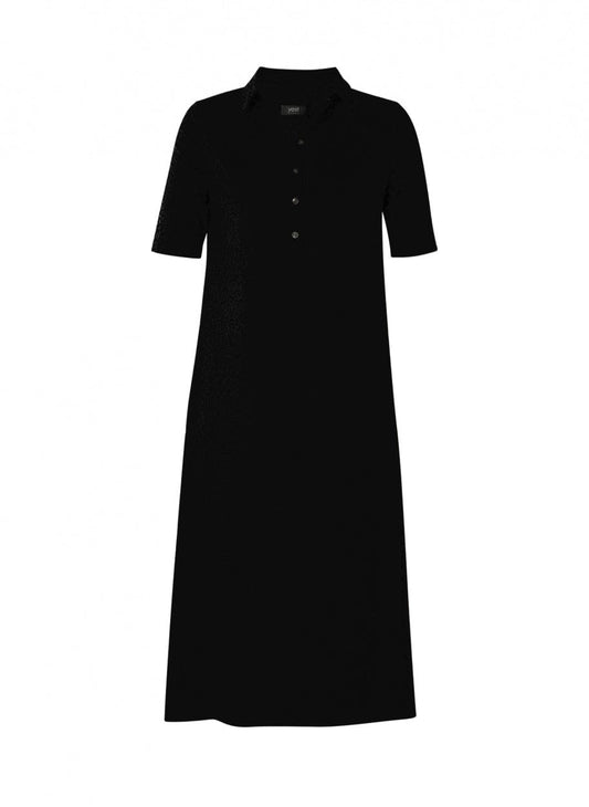 Olin Dress in Black Dress Yest 