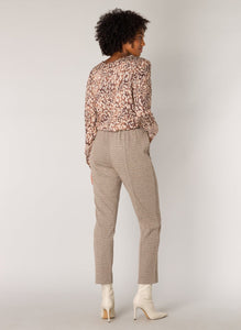 Olize Essential Top in Chocolate Multi Color Top Yest 