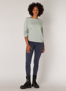 Olvin Essential in Dark Green Top Yest 