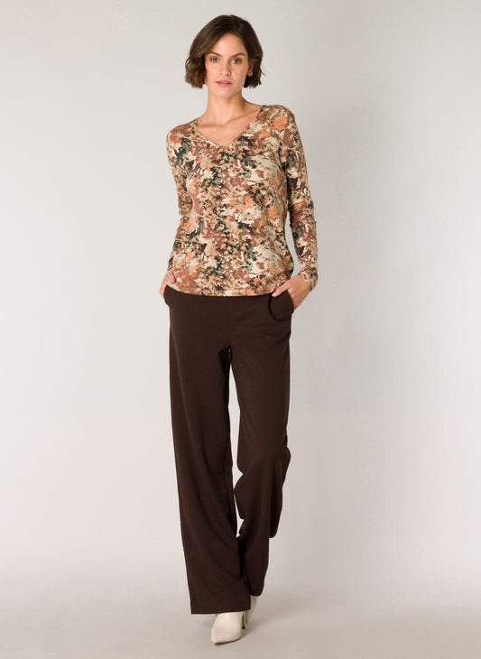 Paloma Essential Trousers in Black Coffee Trousers Yest 