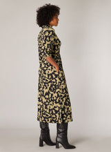 Load image into Gallery viewer, Puck Dress in Army Black Dress Yest 
