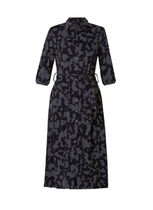 Puck Dress in Blue Grey Dress Yest 