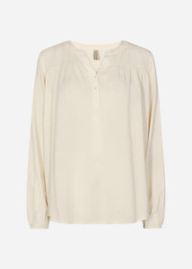 Radia Blouse in Cream Blouse Soyaconcept 
