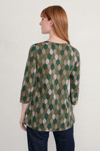 Load image into Gallery viewer, Risso Long Sleeve Top in Olive Top Seasalt 

