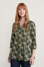 Load image into Gallery viewer, Risso Long Sleeve Top in Olive Top Seasalt 
