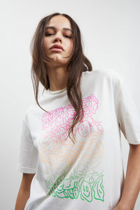 Runela T-shirt in Cloud Dancer White T-Shirt Ichi 