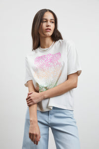 Runela T-shirt in Cloud Dancer White T-Shirt Ichi 