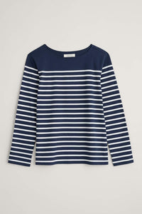 Sailor Shirt Falmouth Breton Maritime Chalk - Renaissance Boutiques Ireland