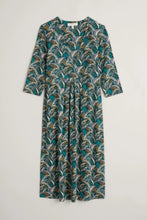 Load image into Gallery viewer, Seed Packet 3/4 Sleeve Dress in Coastal Grass Dark Wreckage Dress Seasalt 
