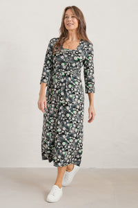 Seed Packet Dress Coast Thistle Onyx Nickel - Renaissance Boutiques Ireland