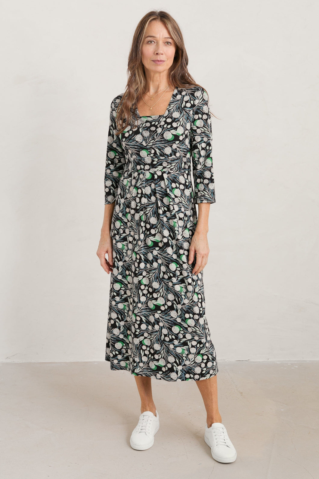 Seed Packet Dress Coast Thistle Onyx Nickel - Renaissance Boutiques Ireland