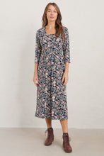 Load image into Gallery viewer, Seed Packet Dress Folkloric Floral Maritime - Renaissance Boutiques Ireland
