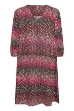 Load image into Gallery viewer, Seqa Long Sleeve Short Dress in Purple Dress Culture 
