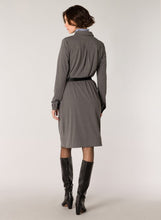 Load image into Gallery viewer, Shanti Dress in Dark Navy Multi Color Dress Yest 
