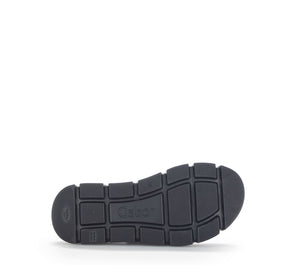 Single Strap Leather Sandal in Black Footwear Gabor 