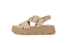 Load image into Gallery viewer, Square Buckle Sandal in Beige Footwear Gabor 
