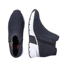 Load image into Gallery viewer, Stretch Slip-On Sneaker in Navy Blue Footwear Rieker 
