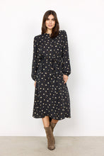 Load image into Gallery viewer, Tama Dress in Black Combi Dress Soyaconcept 
