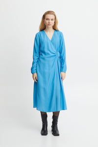 Tavato Dress in Blithe Blue Dress Ichi 