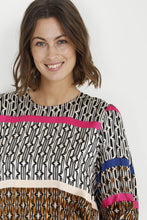 Load image into Gallery viewer, Theodora Long Sleeve Blouse in Fuchsia Dress Culture 
