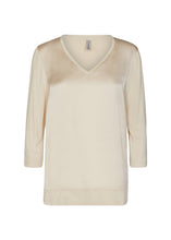 Load image into Gallery viewer, Thilde Long Sleeve Top in Champagne - Renaissance Boutiques Ireland
