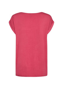 Thilde T-Shirt in Berry T-Shirt Soyaconcept 