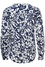 Load image into Gallery viewer, Valborg Shirt in Total Eclipse Blue Shirt Ichi 
