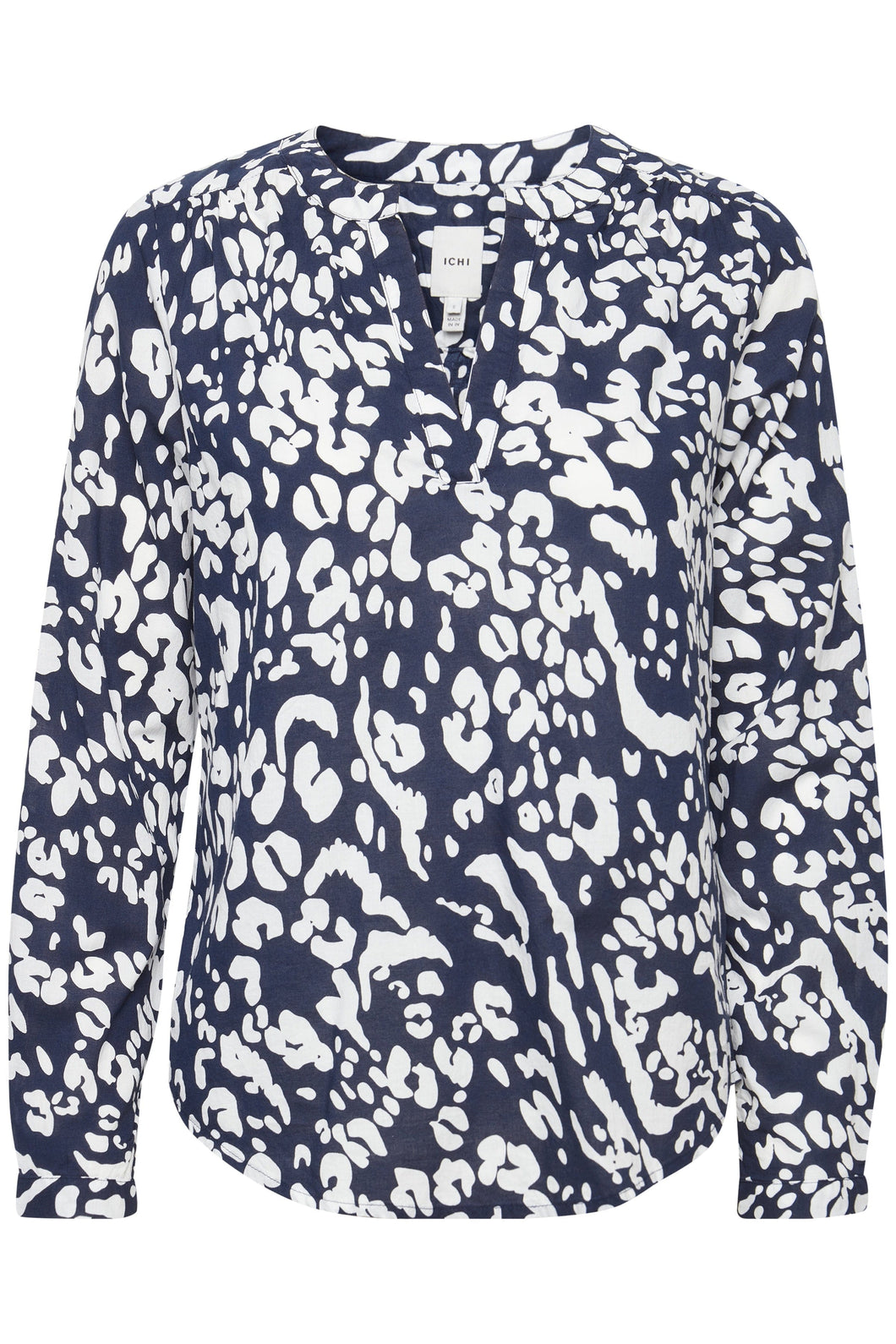 Valborg Shirt in Total Eclipse Blue Shirt Ichi 